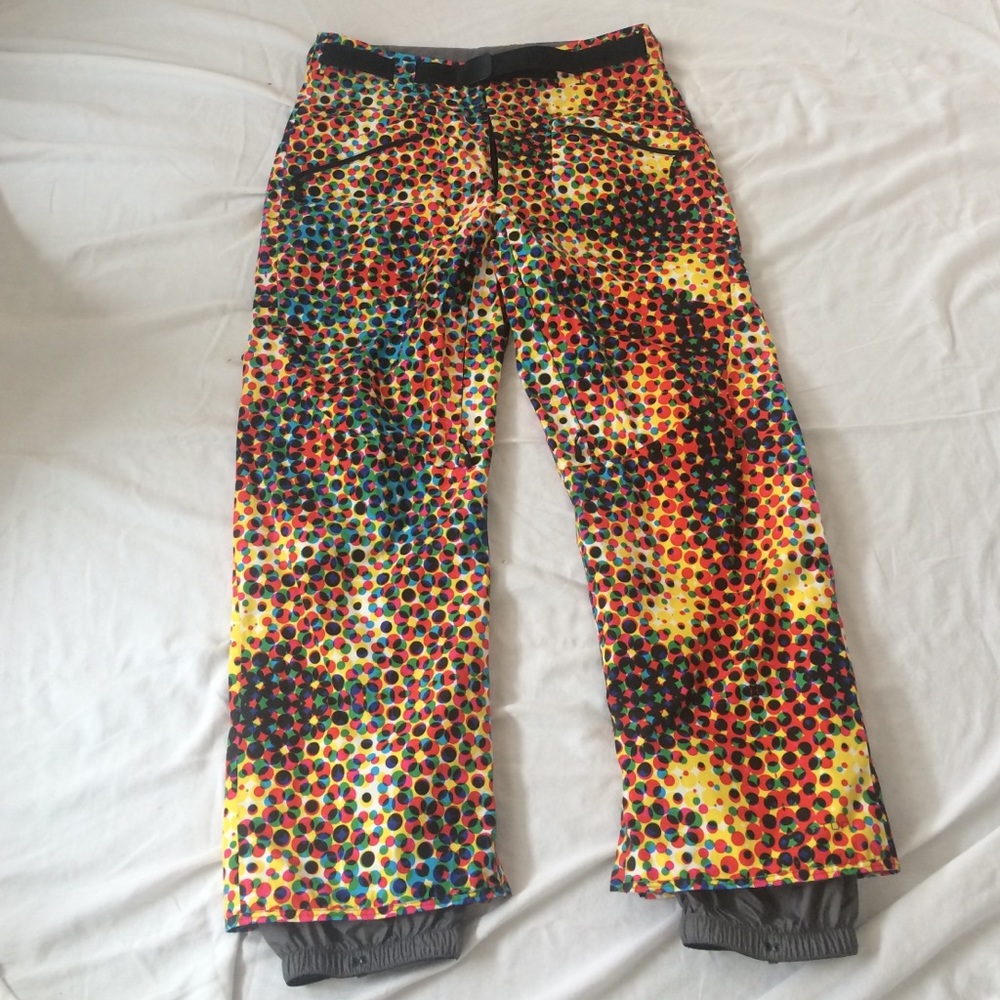 Burton AK Gore-Tex Snow Pants in Dot Print